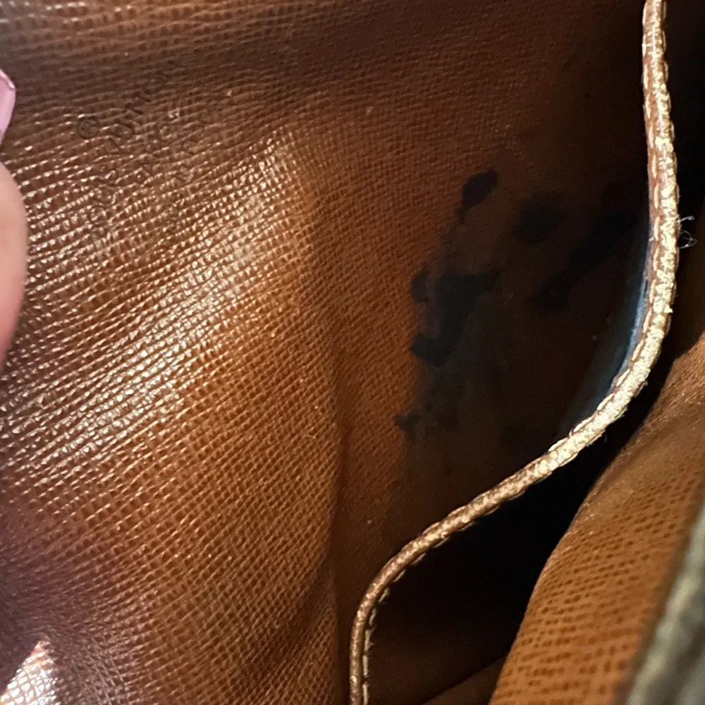 Louis Vuitton Brown Monogram Messenger Bag with Leather Trim - Picture 5 of 5